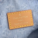 Louis Vuitton Nano Speedy M11212 denim mini handbag 16cm