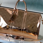 Louis Vuitton Keepall Bandoulière 45 M26463 Rose Gold / M26766 travel bag